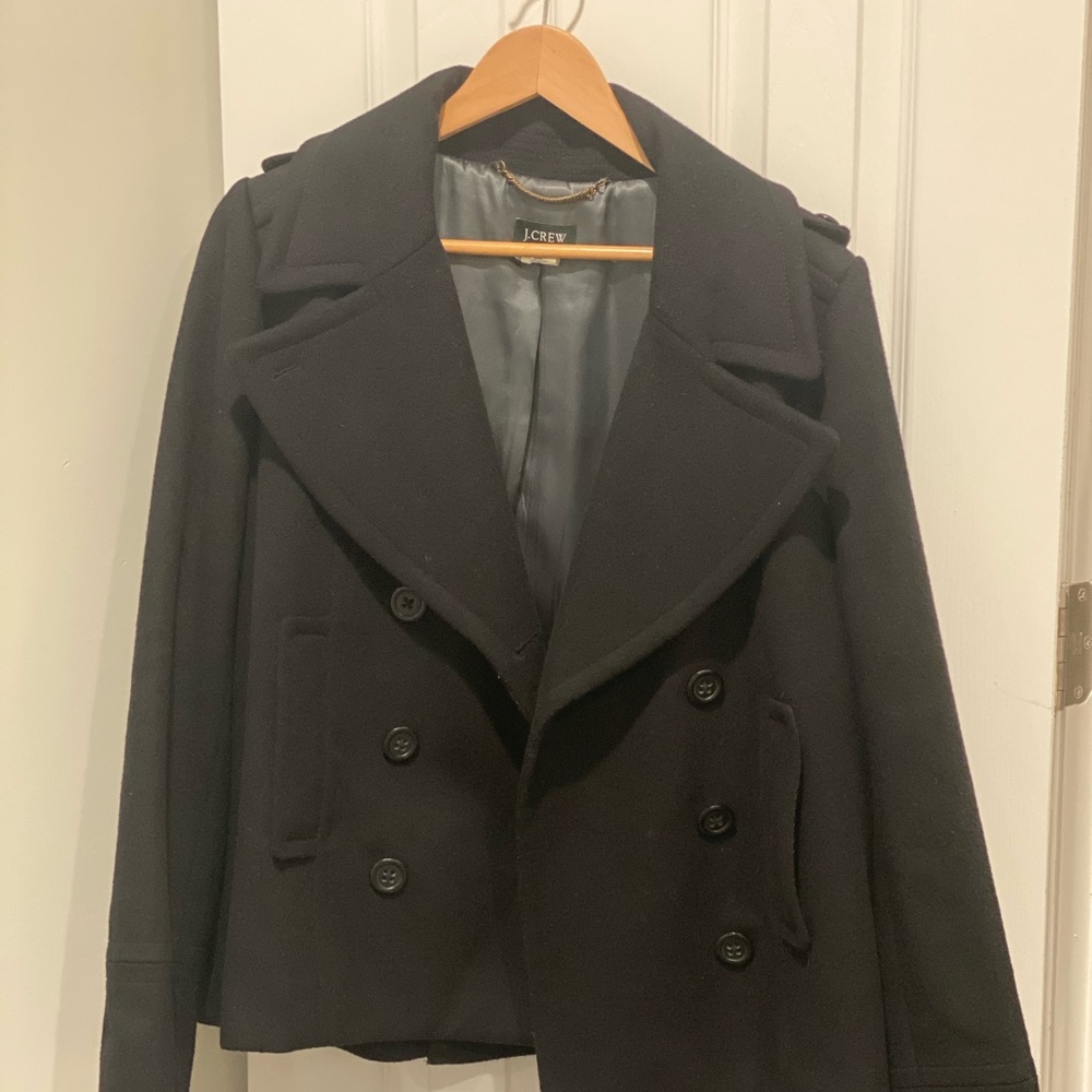 J. Crew Women’s Wool Pea Coat Short